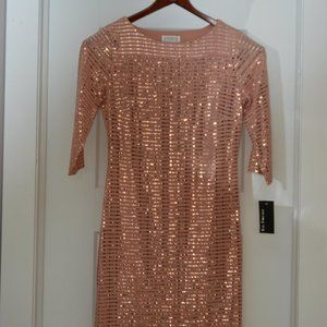 NWT Pink sequin dress by ENFOCUS
